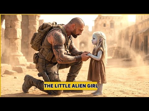 Left to Die Among Monsters, the Little Alien Girl Cried—Then a Human come and saved her