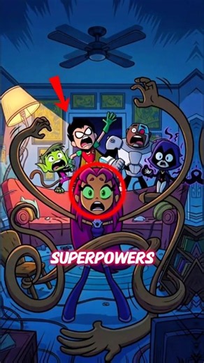 Titans Stole Powers… DISASTER 😱 #shorts #teentitansgo
