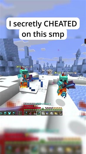 How I Secretly CHEATED On This SMP! #minecraft #sea4