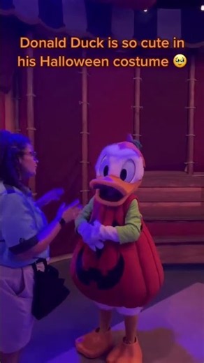 PUMPKIN DONALD DUCK IS TOO ADORABLE | Mickey’s Not So Scary Halloween Party | Walt Disney World