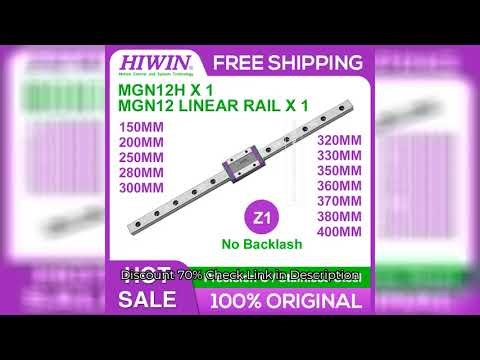 Hiwin MGN12H Z1 Hiwin MGN12 Linear Rail 200 250 280 300 320 330 350 360 370 380 400MM +Hiwin MGN12H