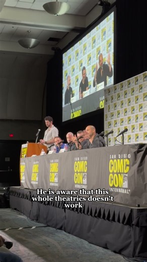 Bane sees through the theater of Batman 👀 #Batman #Knightfall 👏 #SDCC
