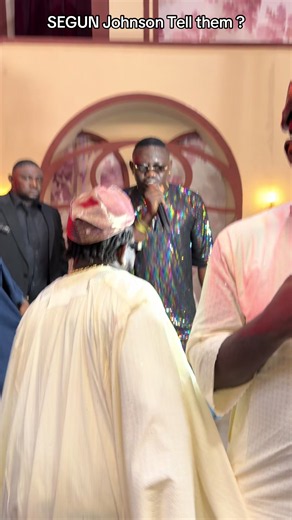 Kogbagidi (@kogbagidiinternational)’s video of segun johnson at zlatan wedding