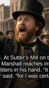 The Discovery That Destroyed Everything | California Gold Rush 1848 #mystery #americanhistory