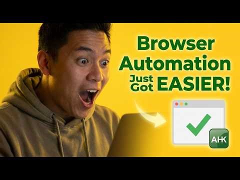AHK Browser Automation Just Got Easier — Live Dev Session 🔧 | Hero Extract