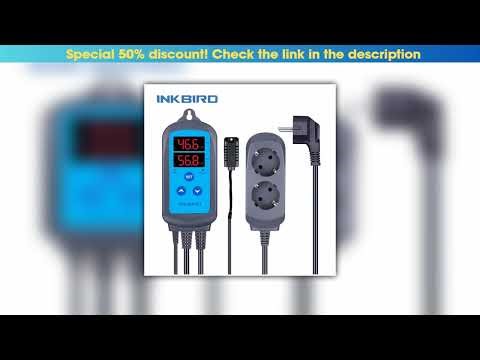 Discount INKBIRD IHC-200 EU Plug Digital Humidity Controller Hygrometer Humidistat For Incubator,Au