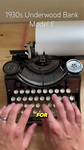 Why Old Typewriters Used Individual Metal Arms?