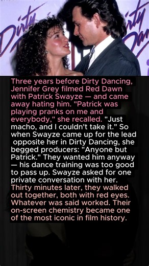 "Jennifer Grey Begged Producers Not To Cast Her Own 'Dirty Dancing' Love Interest"