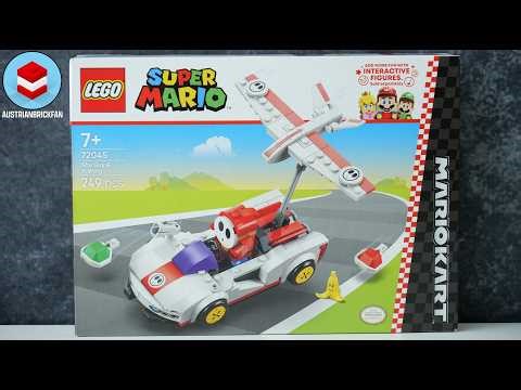 LEGO Super Mario 72045 Mario Kart : Shy Guy & P-Wing - LEGO Speed Build Review