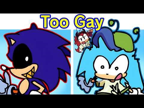 Friday Night Funkin' Too Gay – Sonic.exe | Fetus Deletus DEMO (FNF Mod)