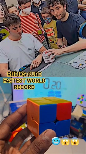 Rubik’s Cube World Record 😱 | Fastest Solve Ever ⚡ | Can YOU Beat This?