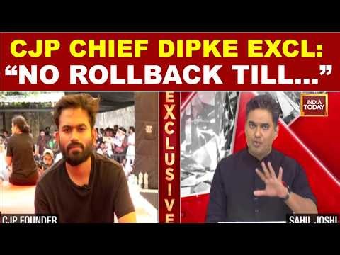 CJP Leader Abhijeet Dipke Exclusive: 'Protest Will Continue Till Dharmendra Pradhan Resigns'