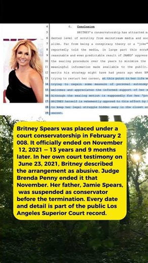 The Britney Spears Conservatorship Lasted Exactly 13 Years and 9 Months