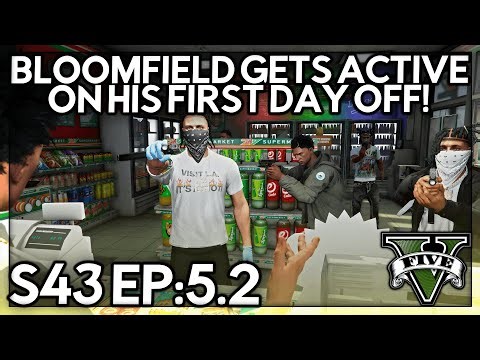 Episode 5.2: Bloomfield Gets Active On His First Day Off! | GTA RP | Grizzley World Whitelist