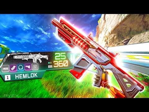 *New* Hemlok Fire Rate has the Fastest TIME TO KILL in Apex Legends