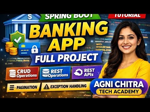 SpringBoot Banking Application using Custom Query, Pagination + Sorting Exception Handling and Patch