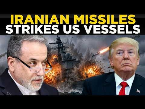 US IRAN WAR LIVE: Iran Attacks U.S. Warships After Tanker Strike | Middle East On Edge | World News