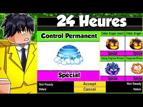 J’ai Trade Control Permanent pendant 24H ! (Blox Fruits)