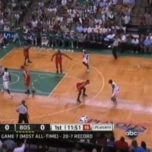 Rajon Rondo clutch shooting in a Game 7 win over Philly.