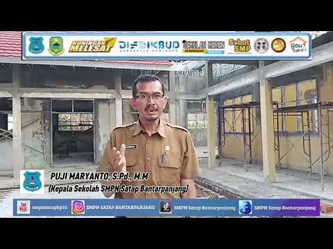 SMPN SATAP BANTARPANJANG Mengucapkan Terima Kasih Kepada Bapak Presiden Republik Indonesia.