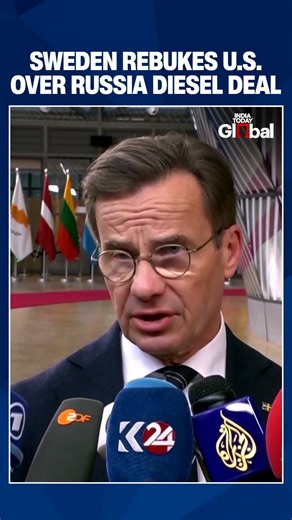 Sweden 'Regrets' Trump's Russian Diesel Deal: 'Every Step to Help Russia Is a Bad Sign' | #shorts