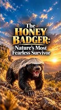 The Honey Badger: Nature’s Most Fearless Survivor