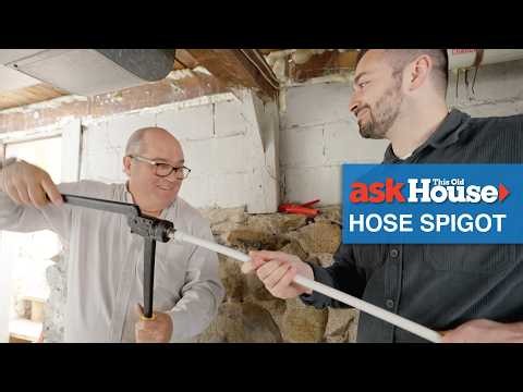 How to Add a Hose Spigot with PEX | Ask This Old House