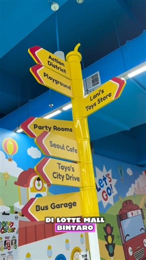 D I R A on Instagram: "Tayo the Little Bus hadir sebagai Playground indoor pertama bertema Tayo Station😍 Bertempat di 📍Lotte Mall Bintaro, lt 1 Banyak spot foto dan suasana nya tematik. Yukk, Playdate bareng teman-teman ke @tayostation_indo ajaa ! #tayostation #playgroundtayo #tayostationindonesia #wheretogobintaro #infoweekend"