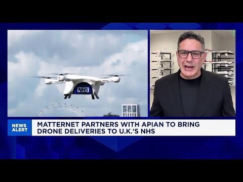 UK's NHS and Matternet launch medical drone deliveries in London