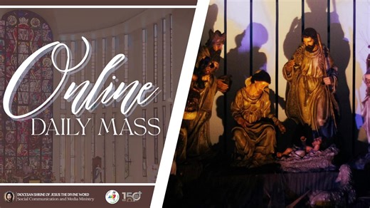 LIVE: Daily Mass I January 5, 2026 - 6:00 PM at the Diocesan Shrine of Jesus the Divine Word. For Mass Intentions: www.bit.ly/shrinemassintentions #DSJDW #SVD #DailyMass (Disclaimer: No copyright infringement intended. Credit to the owners of all pictures/music/videos used.) | Fr Jerry Orbos SVD