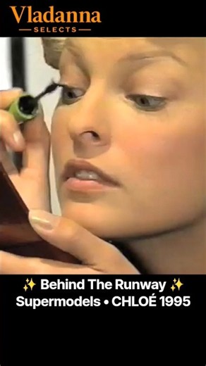 1995 Spring • Claudia, Nadja, Karen, Naomi and Linda • CHLOÉ BACKSTAGE • Fashion Archive Paris