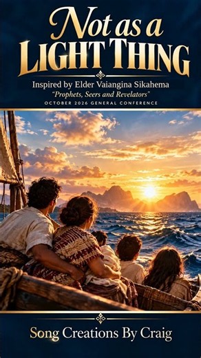Not as a Light Thing 🙏 | Inspired by Elder Sikahema — Oct 2026 General Conference #Shorts
