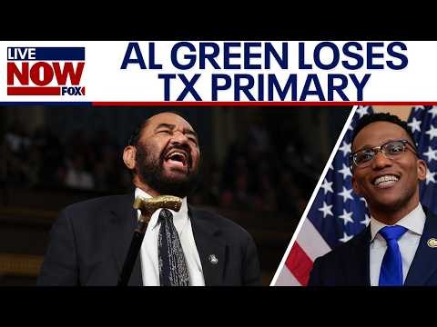 Texas primary runoffs: Al Green defeated by Christian Menefee in redrawn district