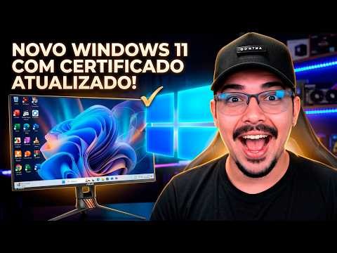 Como Instalar Windows 11 mais recente com Certificado CA