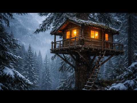 TIMELAPSE - Jungle Nightmare: Genius Girl vs. Giant Python Attack in Secret Cave Shelter