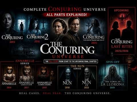 🎬 The Conjuring Universe – Full Series Overview #trending #the conjuring #hit #edit