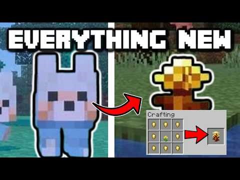 Everything NEW In Minecraft's LATEST Update