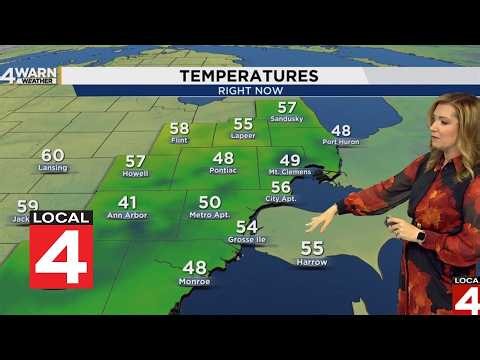 Metro Detroit weather forecast, Oct. 29, 2026 -- 6:15 a.m. Update