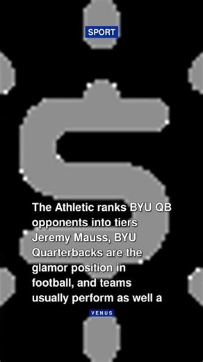 The Athletic ranks BYU QB opponents into tiers #shorts