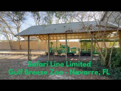 Safari Line Limited Train (Regular Safari) - Gulf Breeze Zoo - Navarre, FL