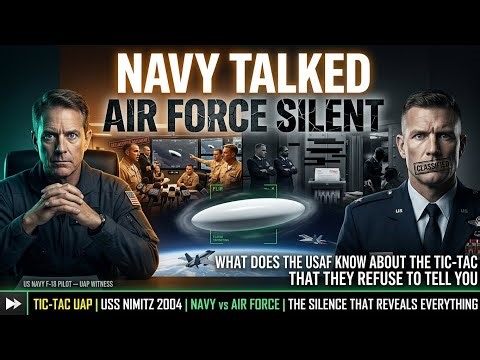 The Tic-Tac UFO: Why The Navy Spoke & The Air Force Stayed Silent For Decades