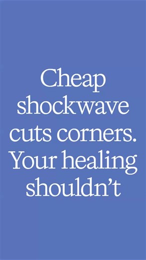 Why Cheaper Shockwave Isn’t Always Better: Dose and Energy Matter