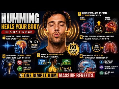 HUM FOR 60 SECONDS & YOUR BODY CHANGES | The Hidden Science of Humming