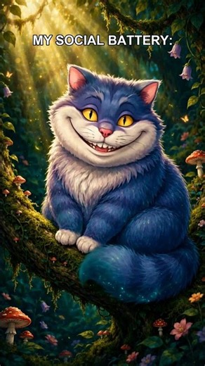 My social battery has left the chat | Alice in Wonderland