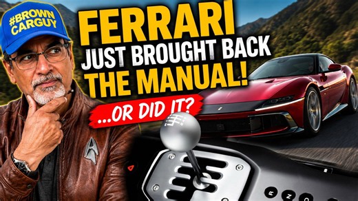 Ferrari just brought back the manual! Or did it?
