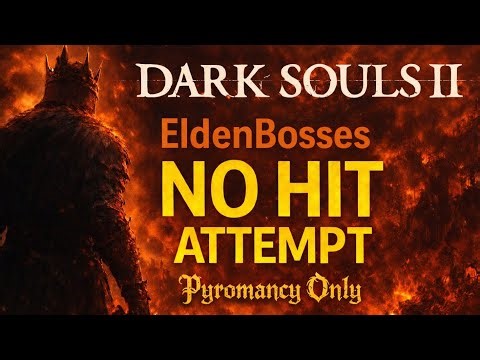 Dark Souls 2 NO HIT attempt pyromancy only PB3