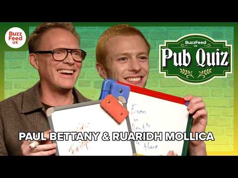 Paul Bettany & Ruaridh Mollica Take The Ultimate Marvel Pub Quiz