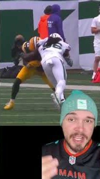 Jayden Reed Suffers Serious Neck Injury 🙏 #nfl #nflfootball #football #packers #jets