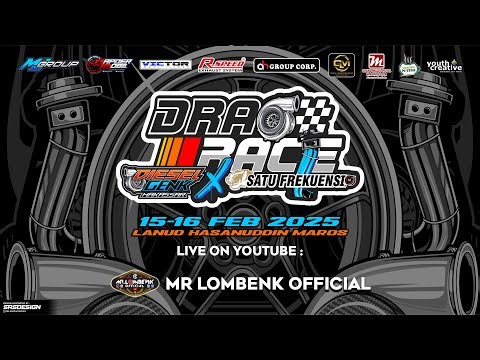 🔴 LIVE STREAMING | SIDRAP DRAG RACE & ROAD RACE