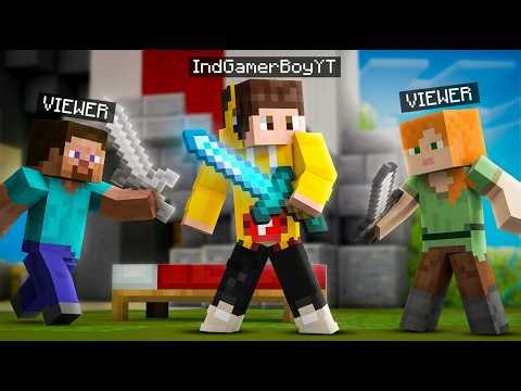 Let's play Bedwars On Live With Viewers